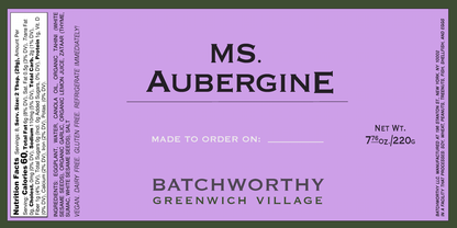 Ms. Aubergine (8 oz. Limited Run Seasonal Offering)